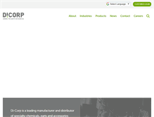 Tablet Screenshot of di-corp.com
